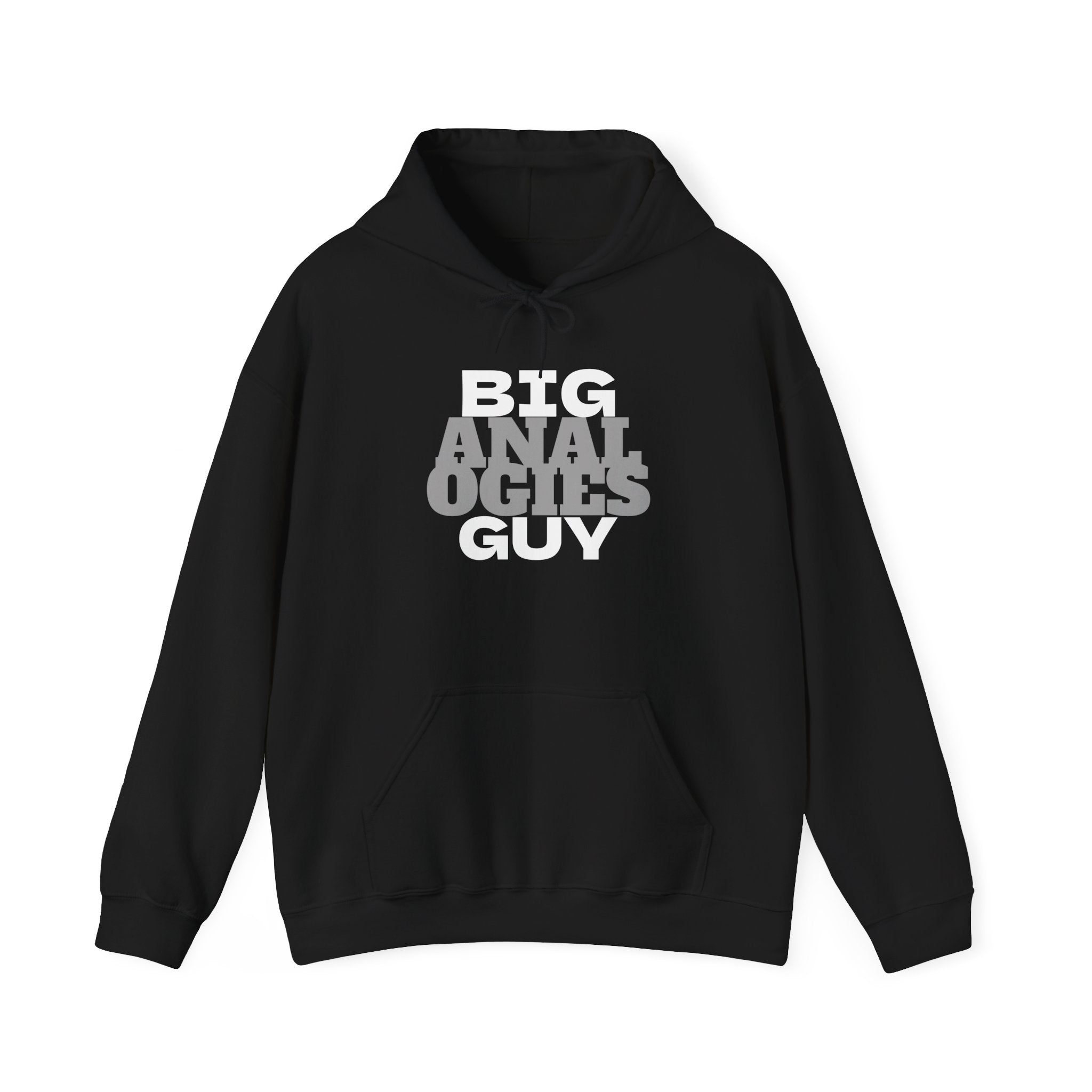 Big Analogies Guy Hoodie