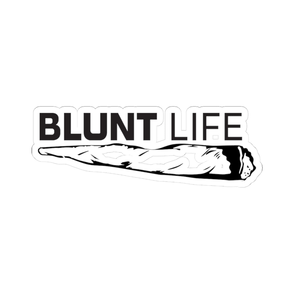 Blunt Life Cut Sticker — Silhouette Ace Logo ALT