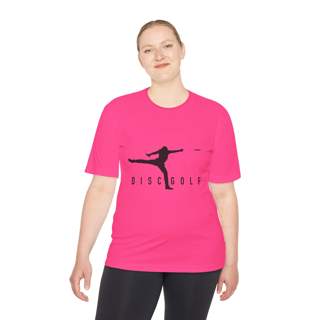 Disc Golf Man XLOGO Performance Tee —  Moisture-Wicking Shirt