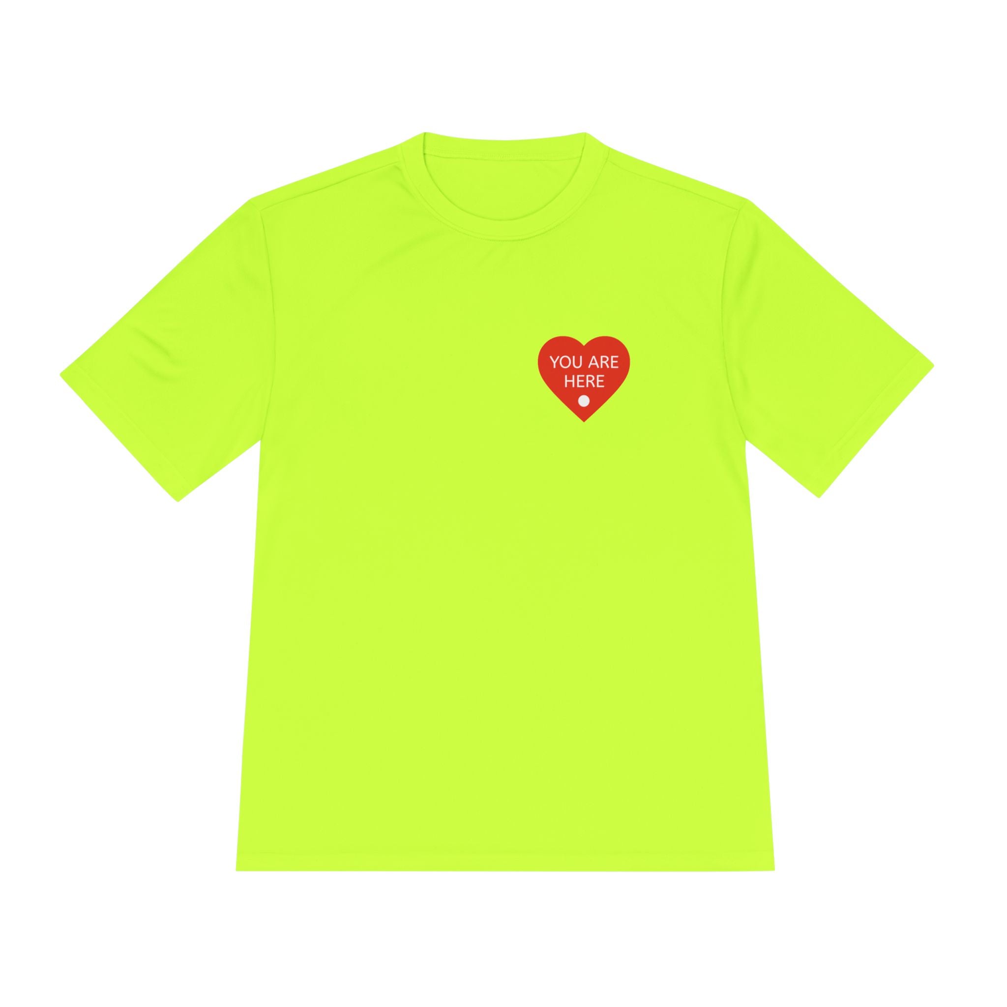 You Are Here Performance Tee —  Moisture-Wicking Shirt