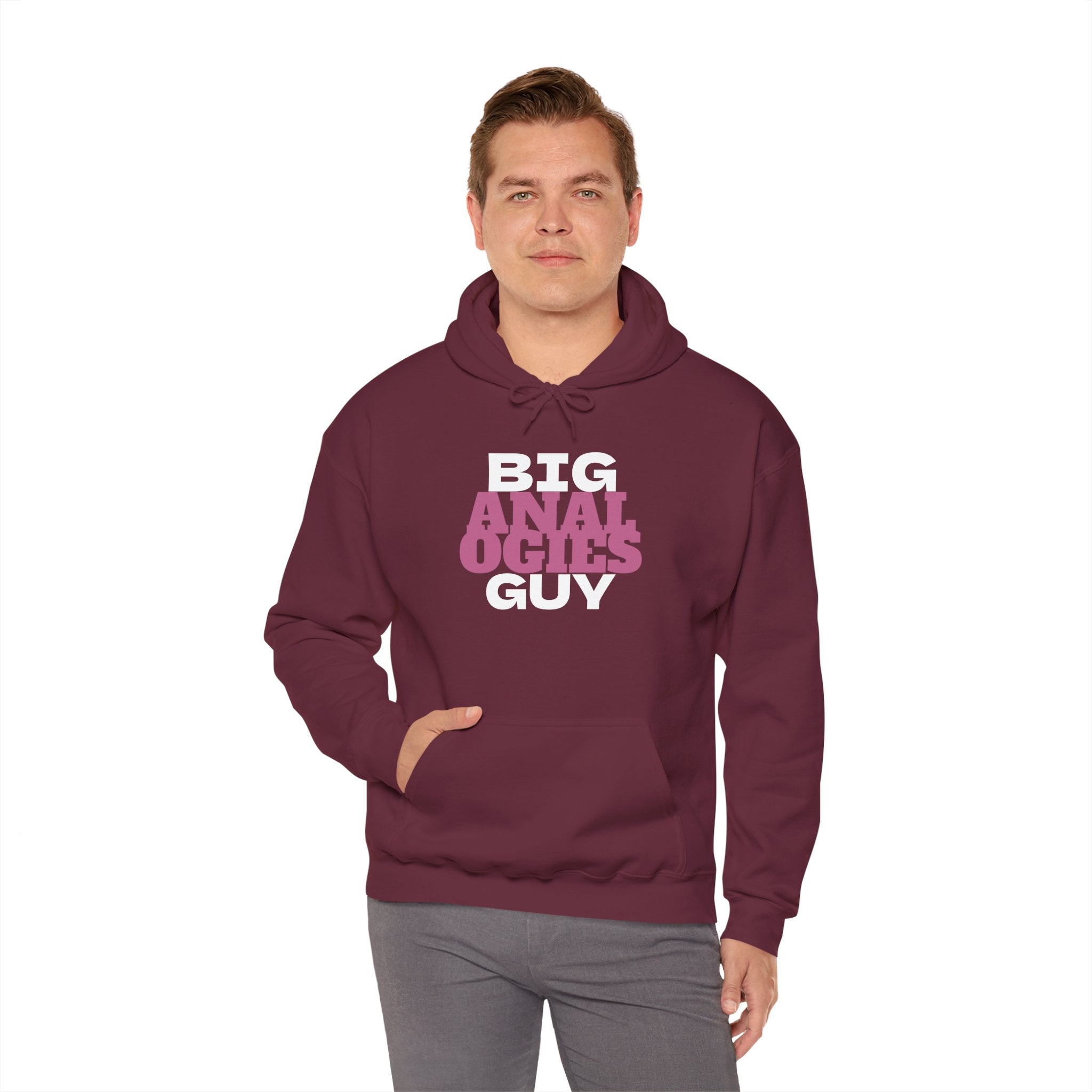 Big Analogies Guy Hoodie