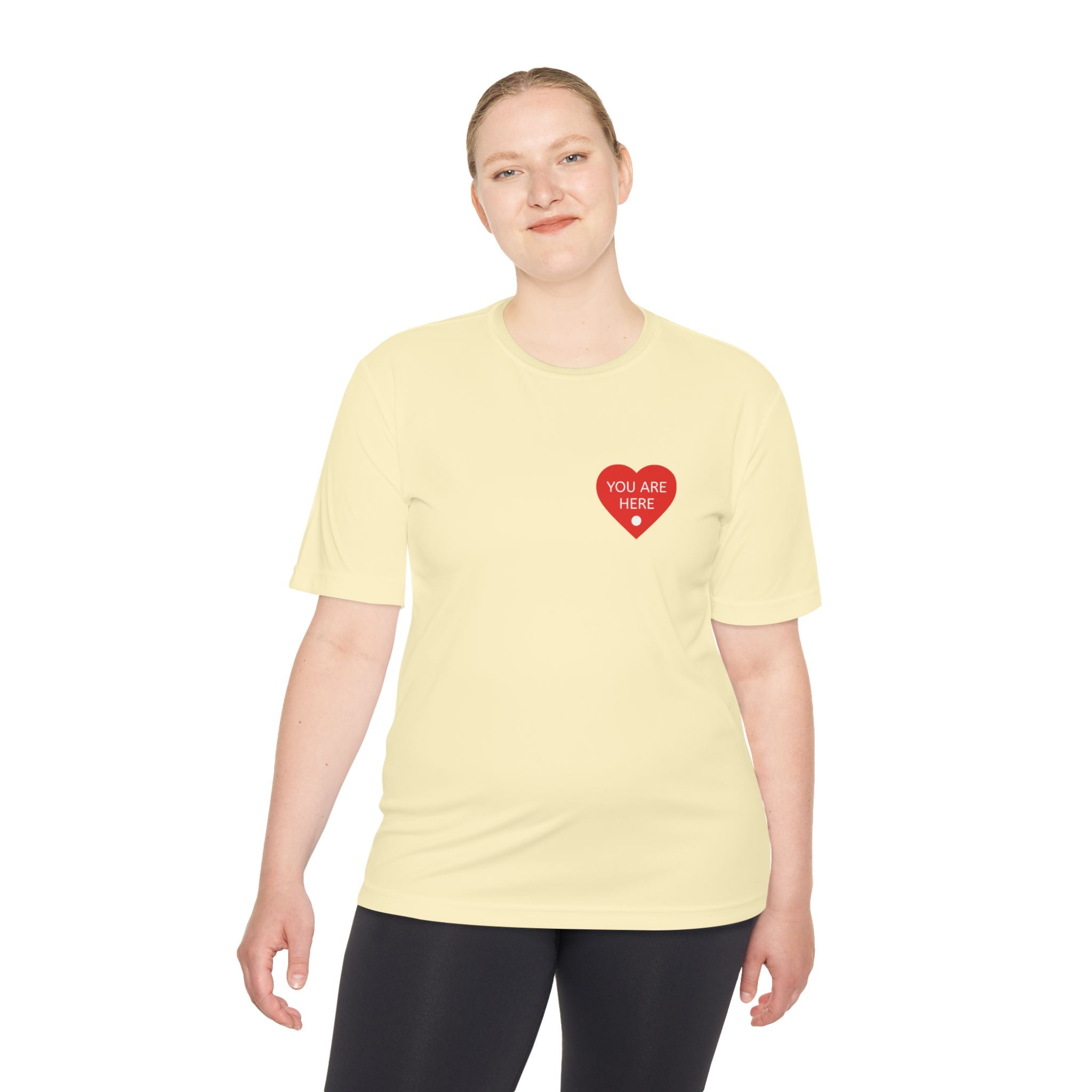 You Are Here Performance Tee —  Moisture-Wicking Shirt
