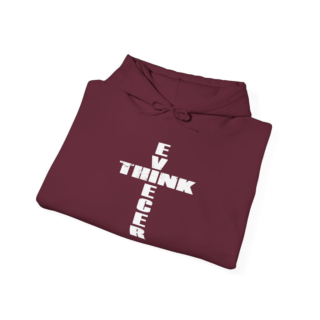 Think / Receive Cross Hoodie