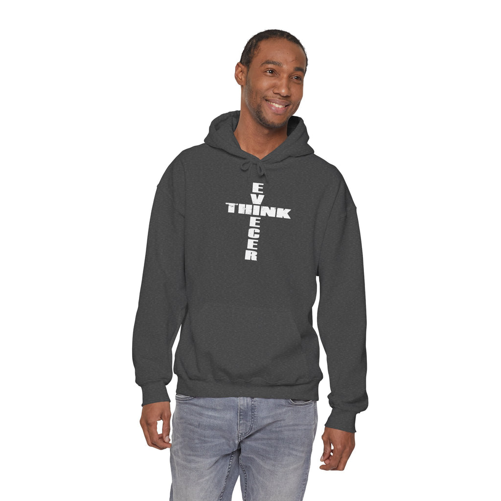 Think / Receive Cross Hoodie