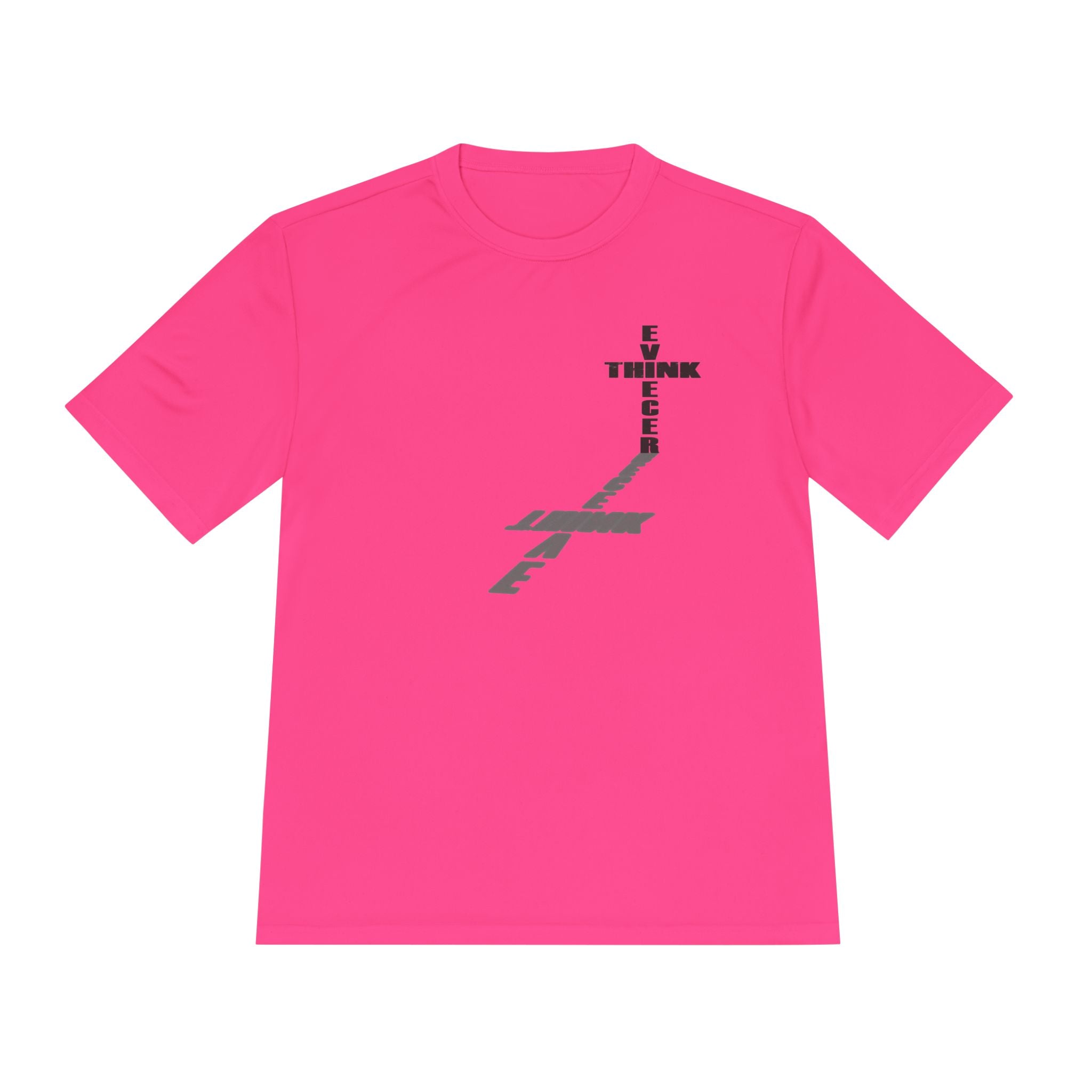 Think / Receive Small Cross Performance Tee —  Moisture-Wicking Shirt