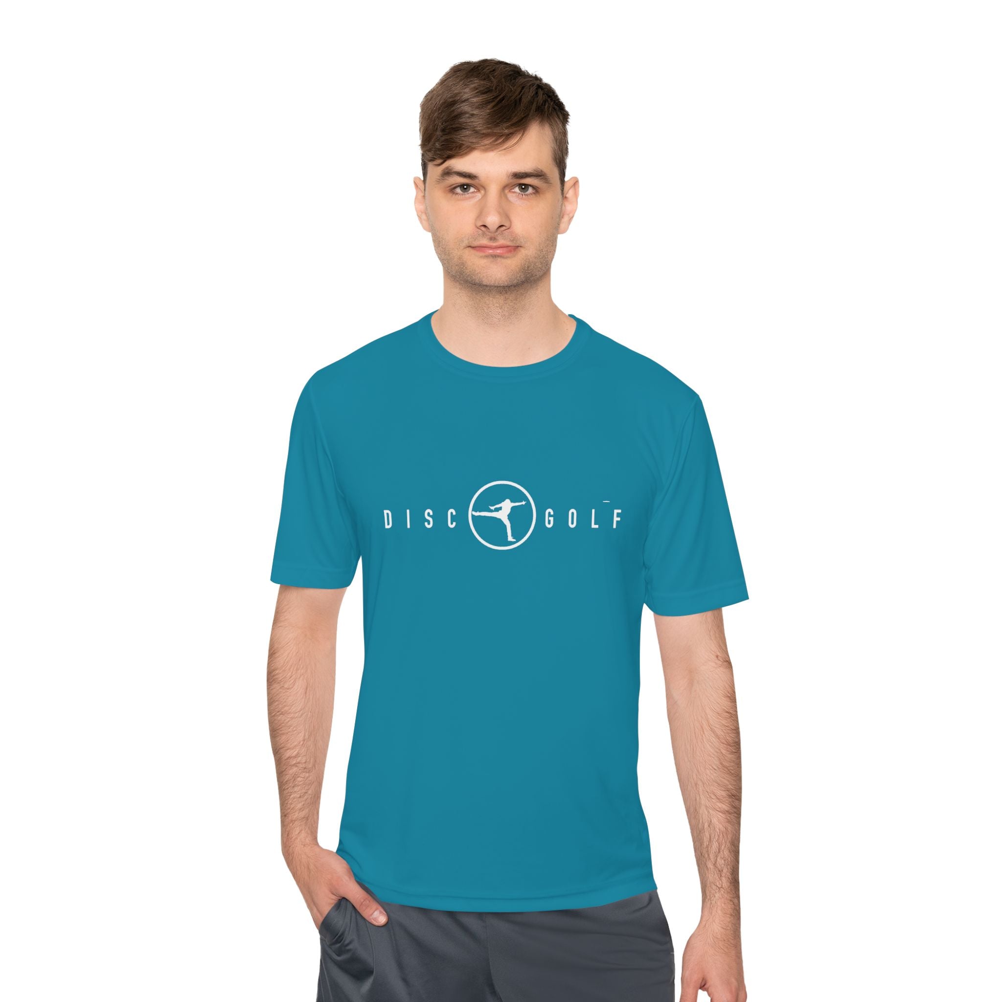 Disc Golf Man Performance Tee —  Moisture-Wicking Shirt ALT