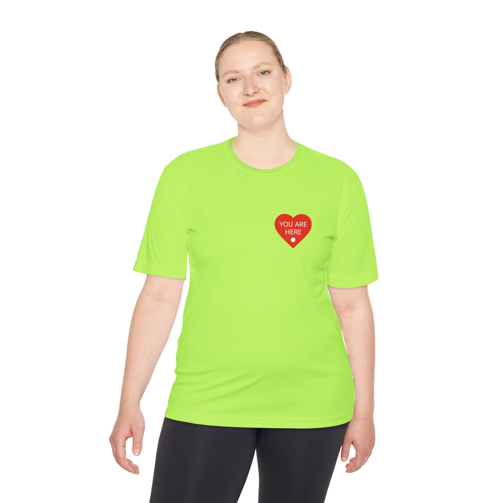 You Are Here Performance Tee —  Moisture-Wicking Shirt