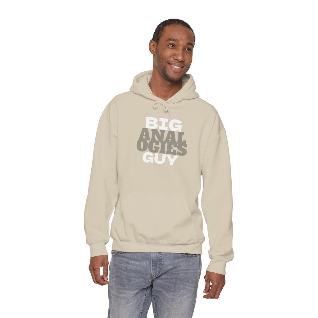 Big Analogies Guy Hoodie