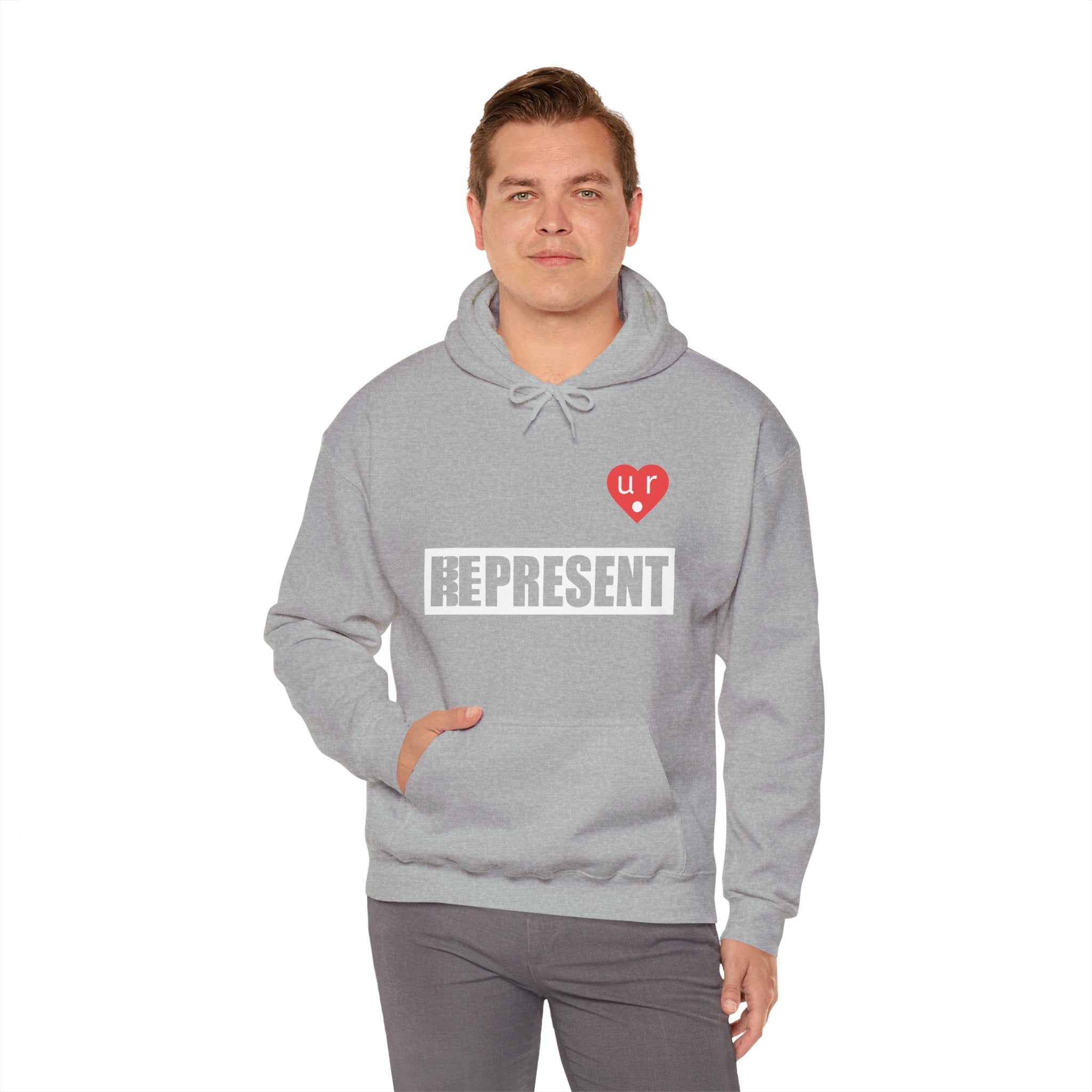 Be Present Represent U R Here Hoodie