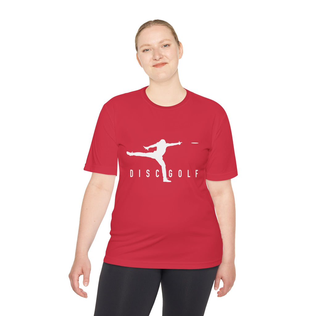 Disc Golf Man XLOGO Performance Tee —  Moisture-Wicking Shirt