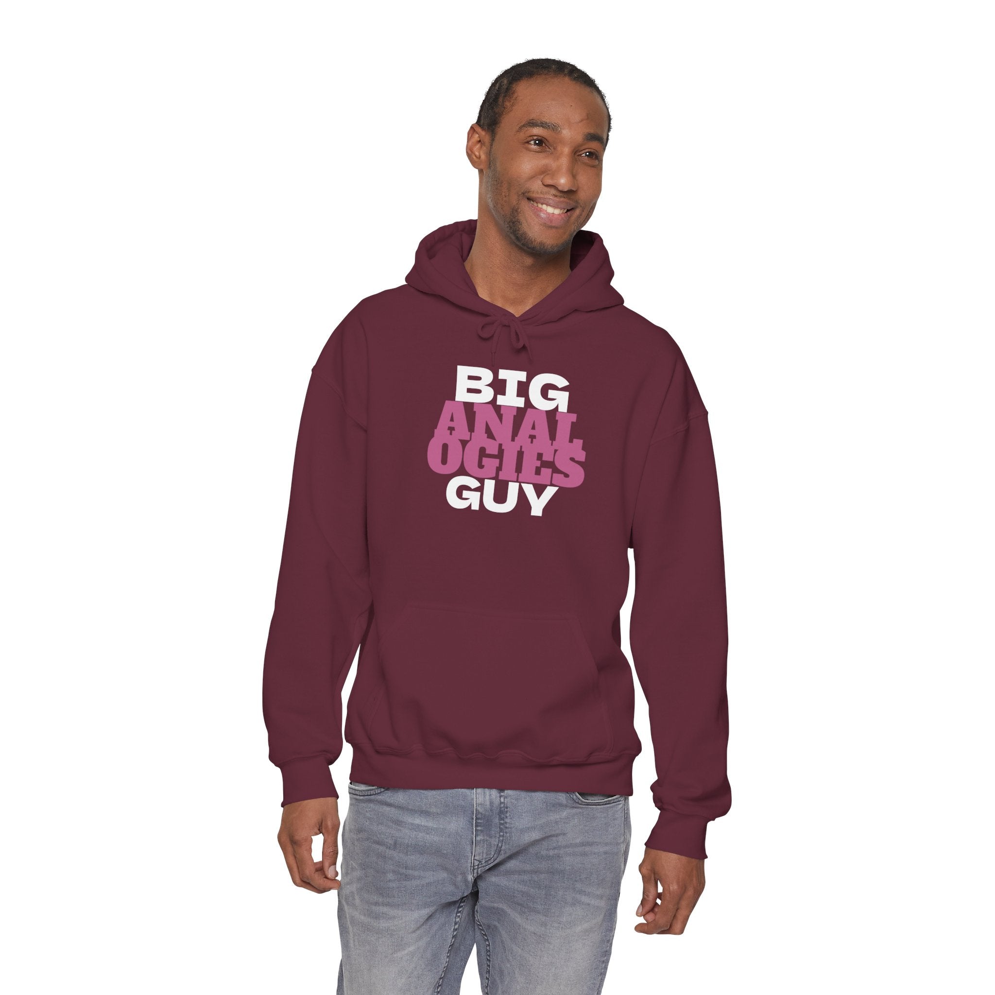Big Analogies Guy Hoodie