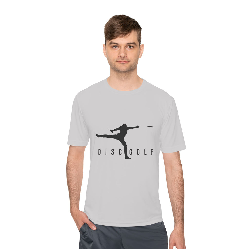 Disc Golf Man XLOGO Performance Tee —  Moisture-Wicking Shirt