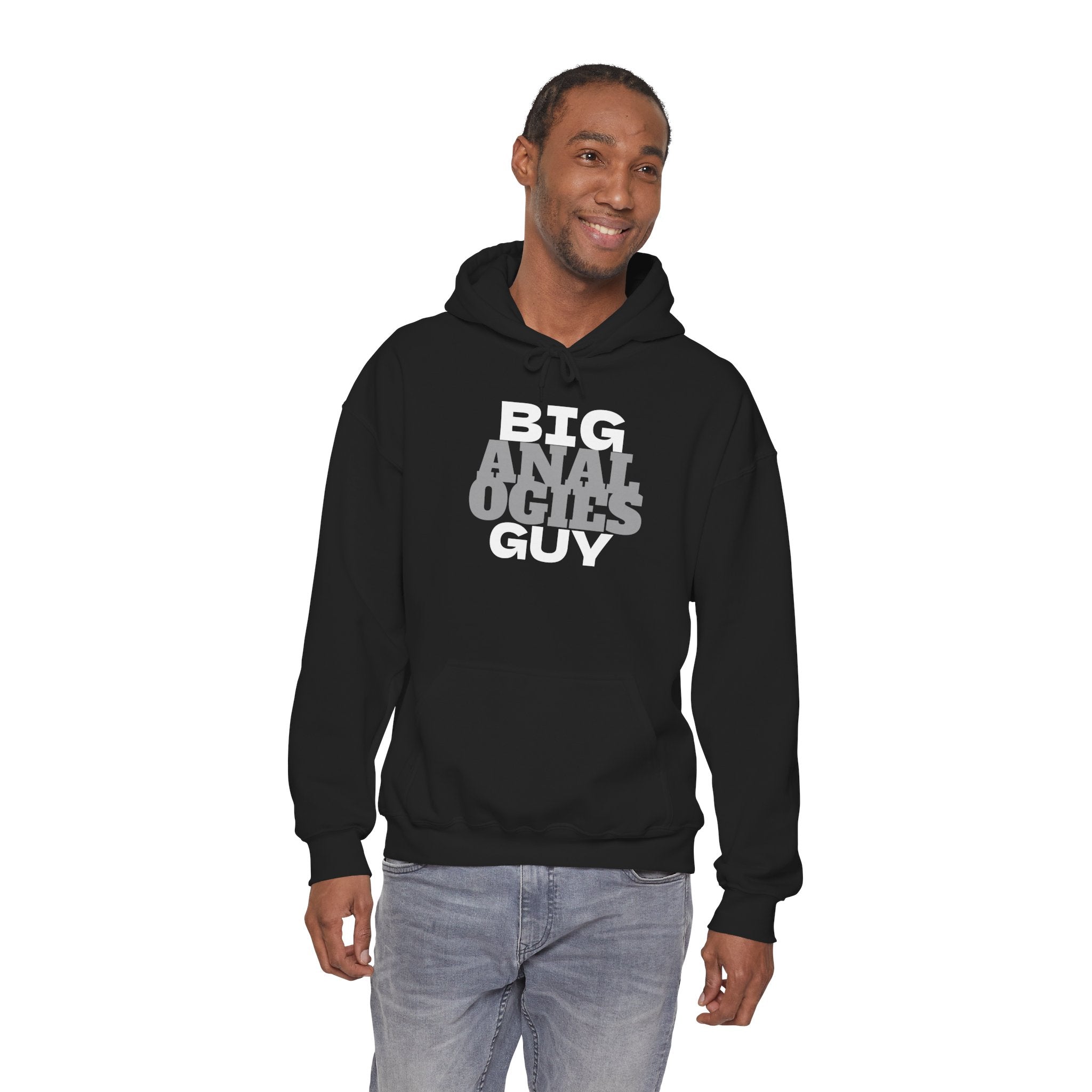 Big Analogies Guy Hoodie