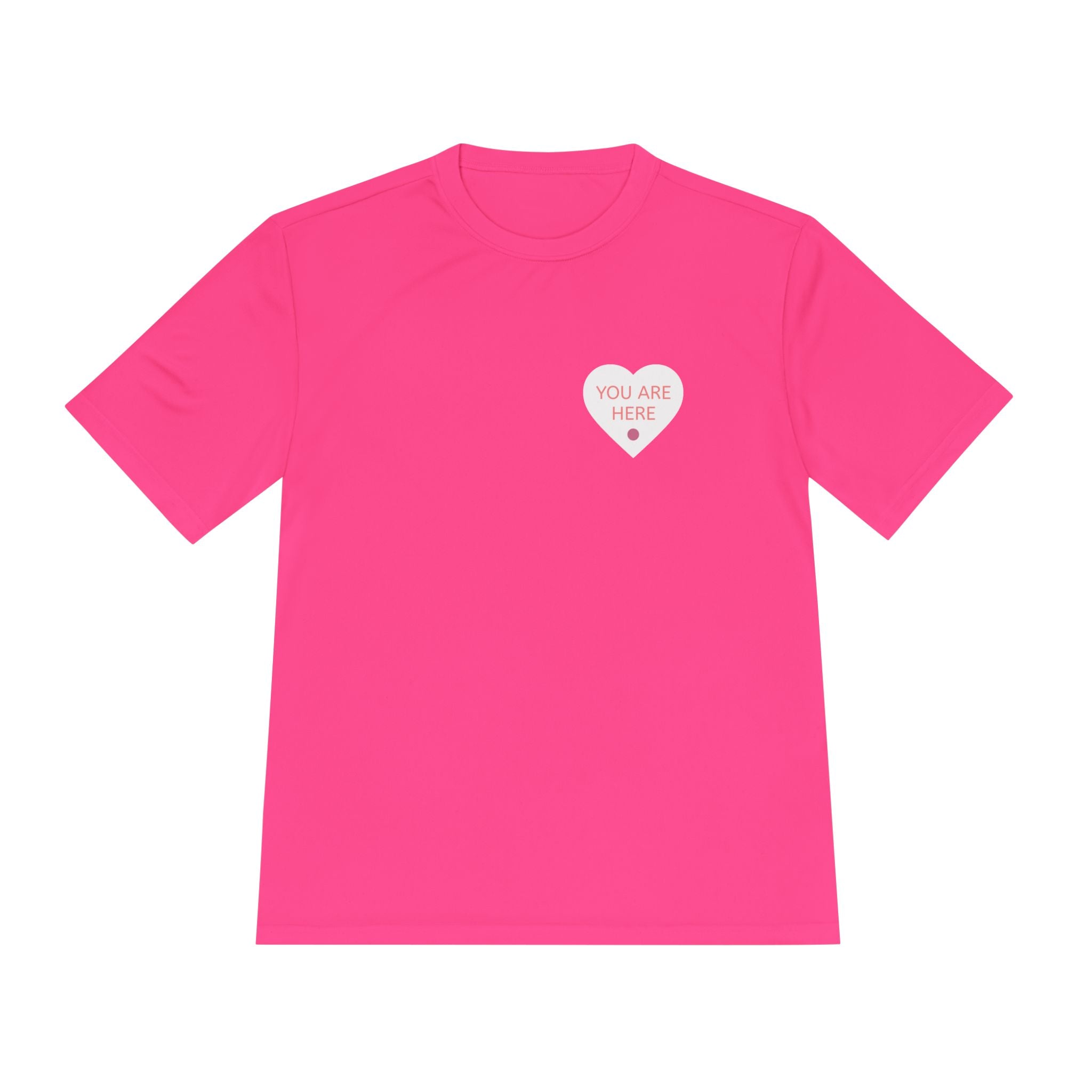 You Are Here Performance Tee —  Moisture-Wicking Shirt