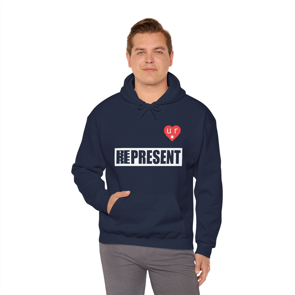 Be Present Represent U R Here Hoodie