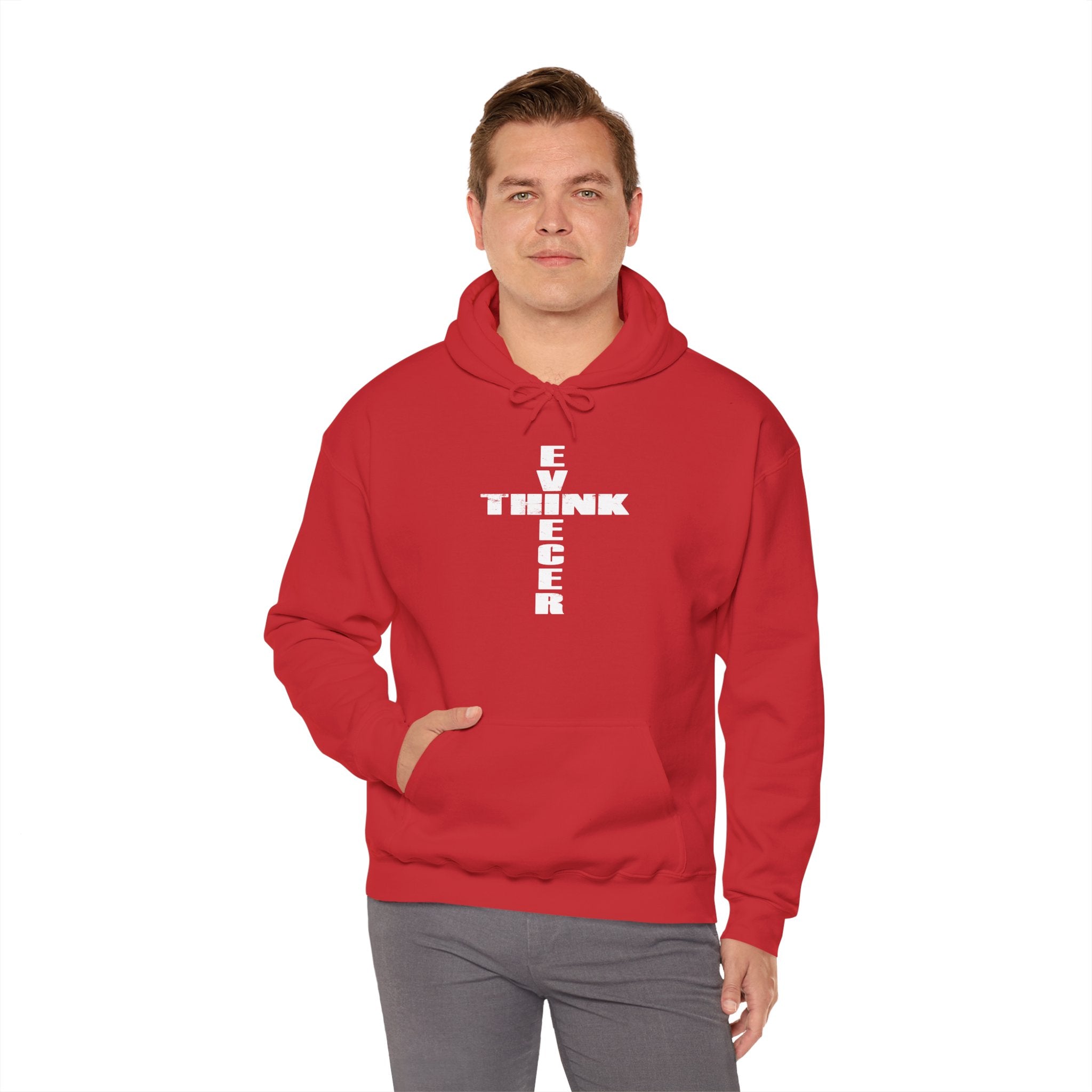 Think / Receive Cross Hoodie