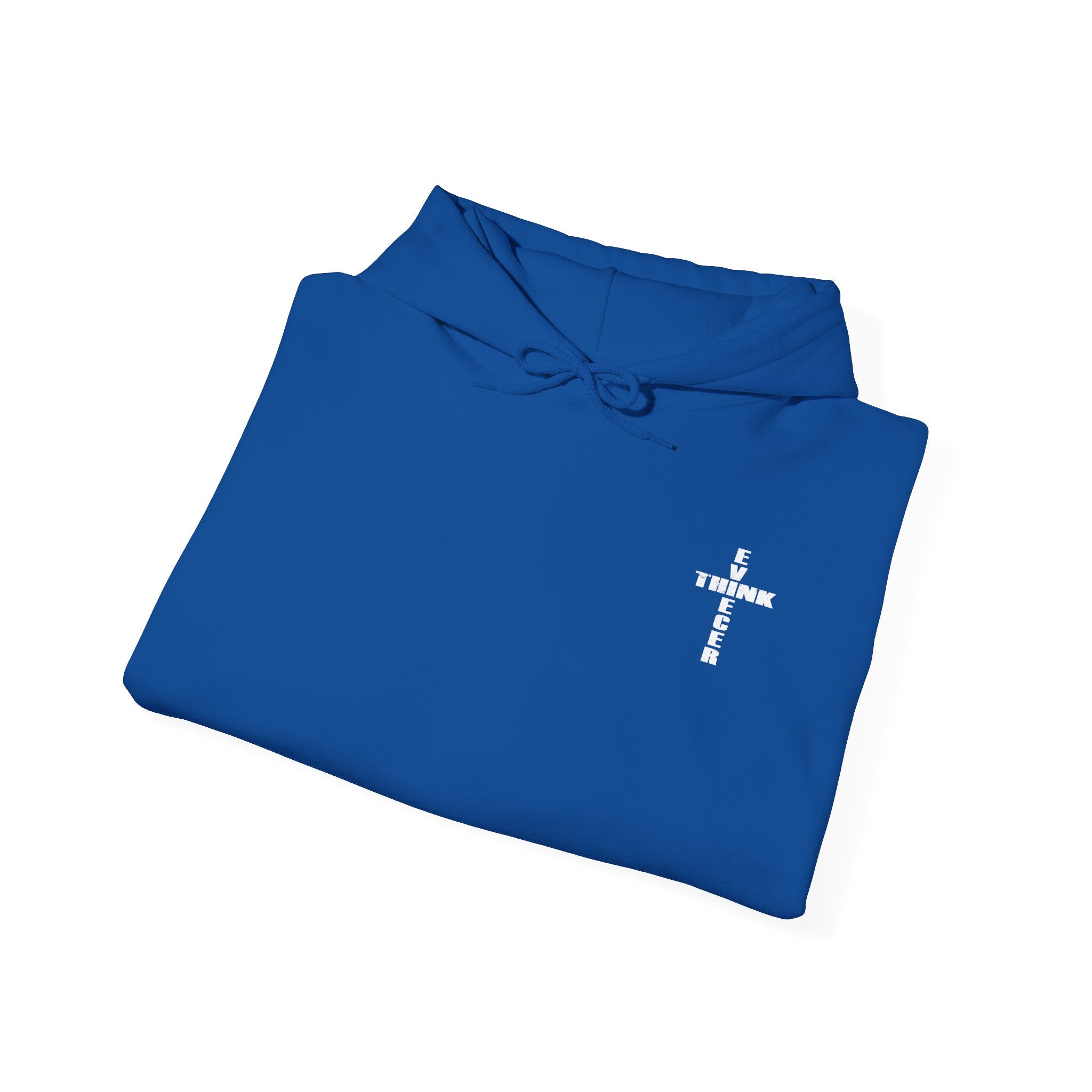 Think / Receive Small Cross Hoodie