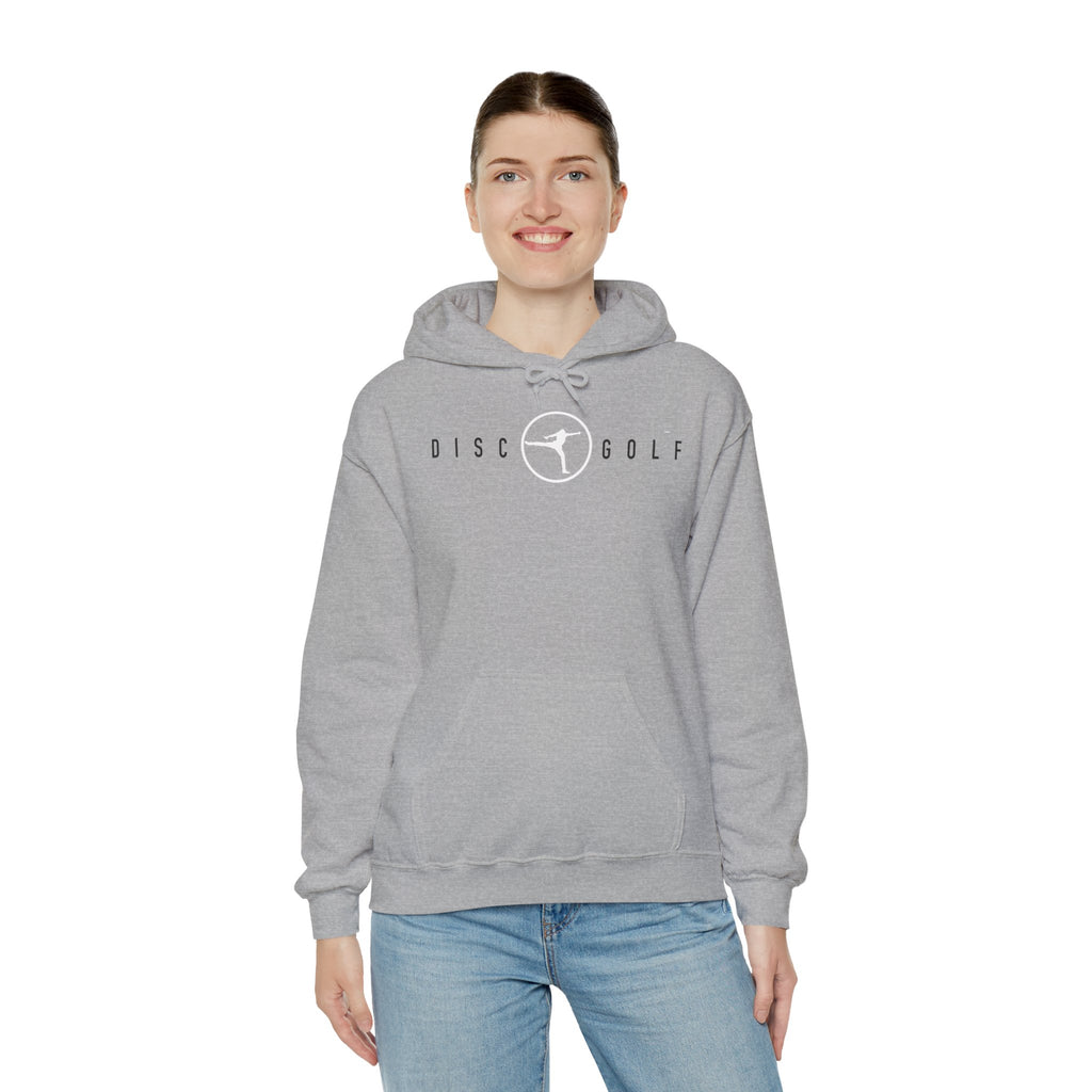 Disc Golf Man Throwing Hoodie