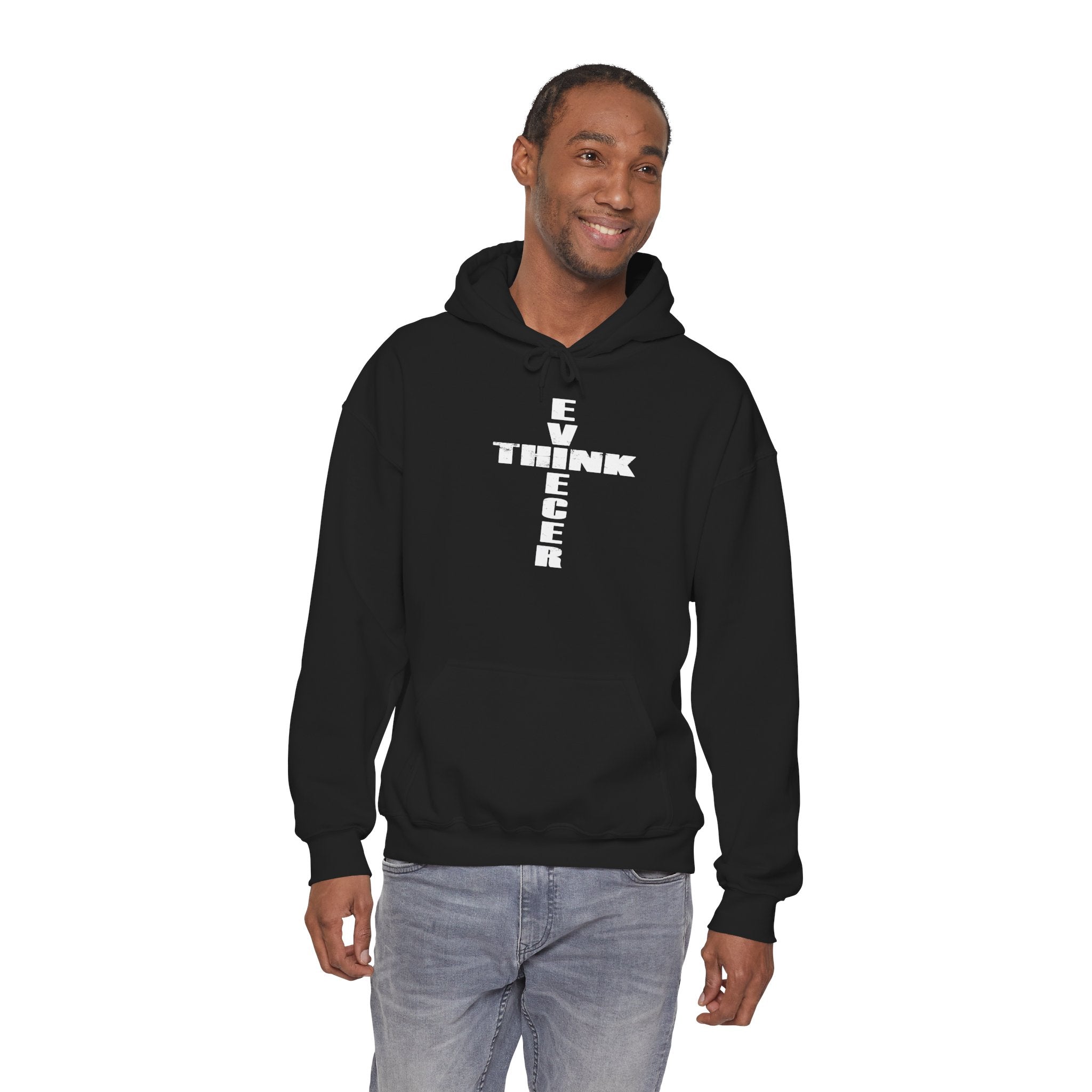 Think / Receive Cross Hoodie