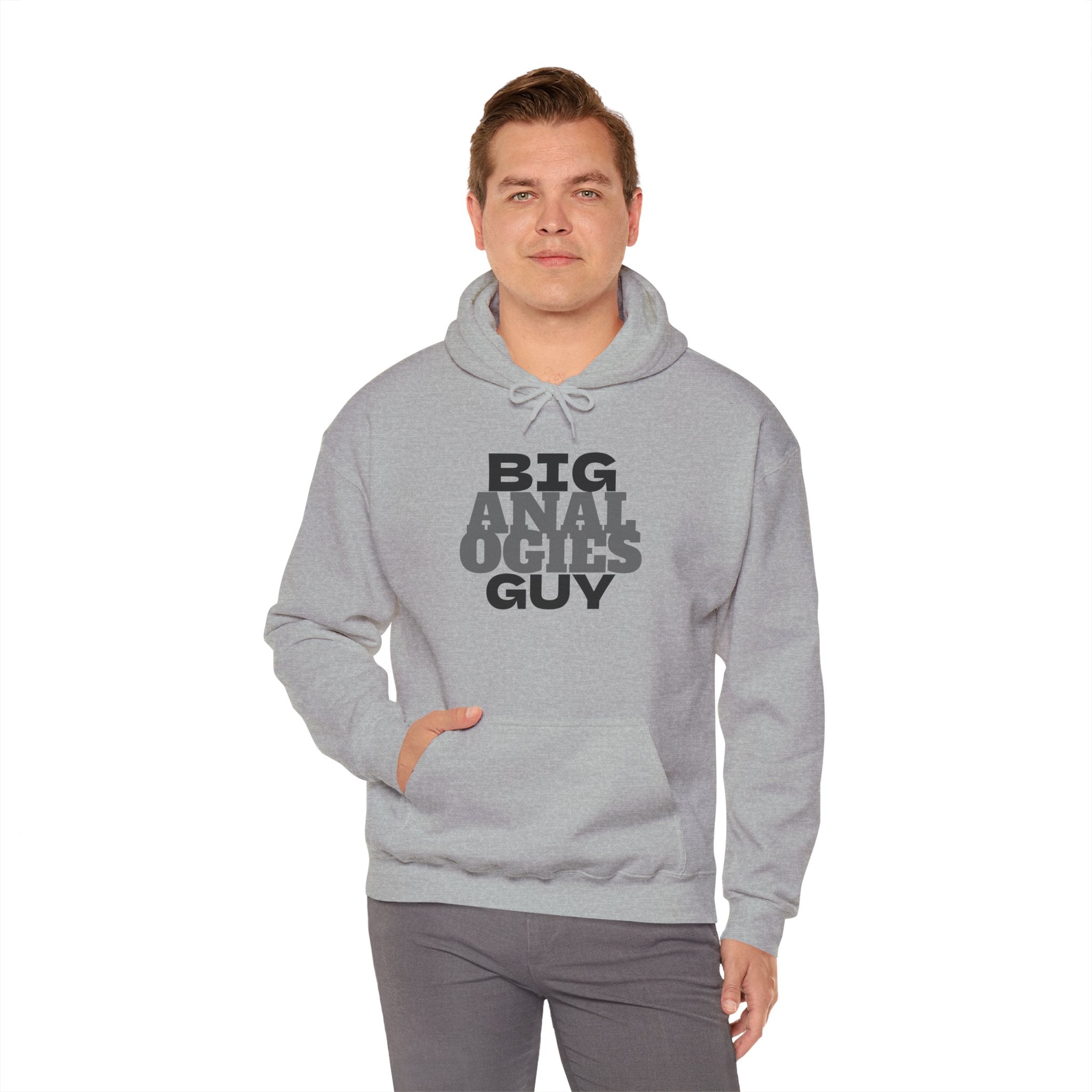 Big Analogies Guy Hoodie