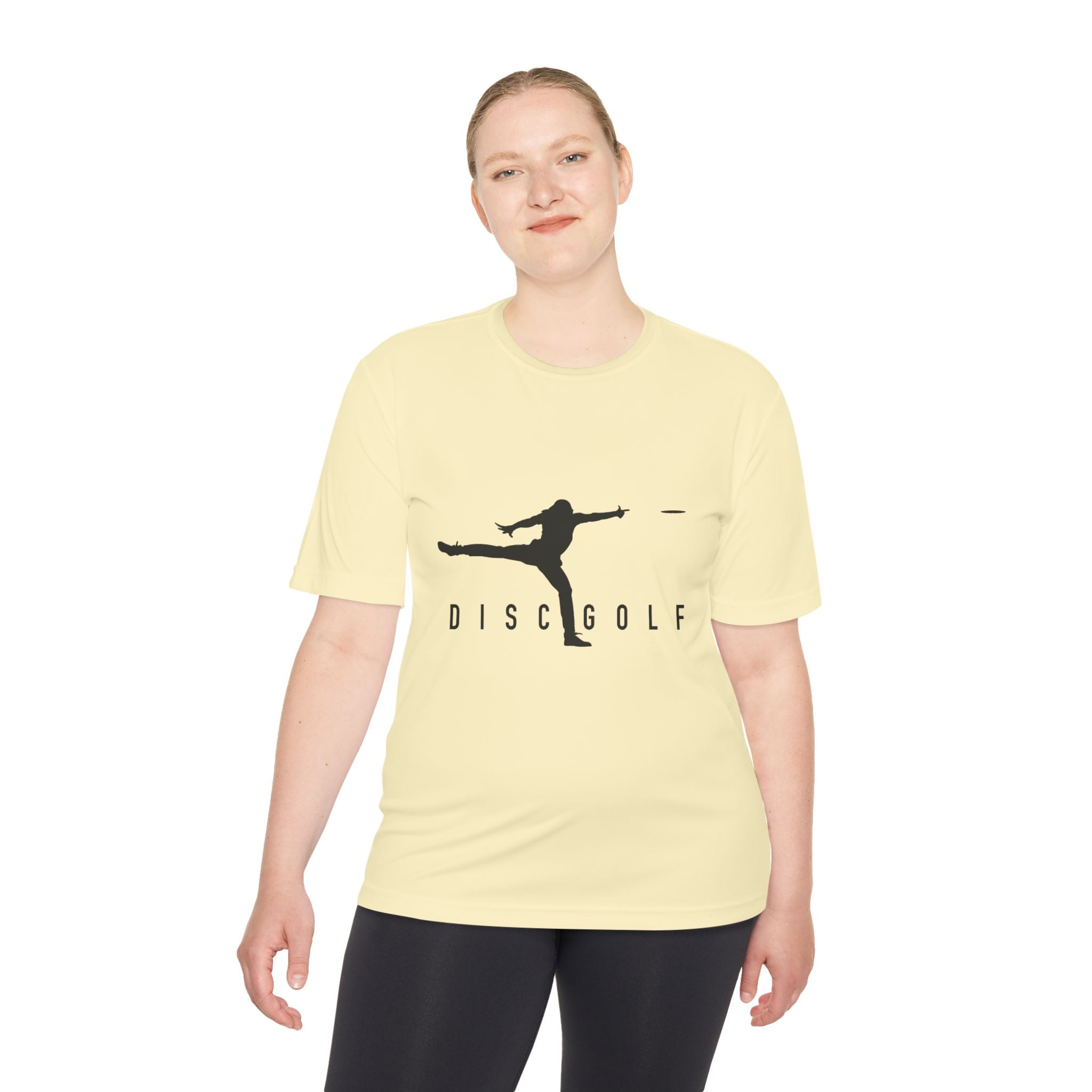 Disc Golf Man XLOGO Performance Tee —  Moisture-Wicking Shirt