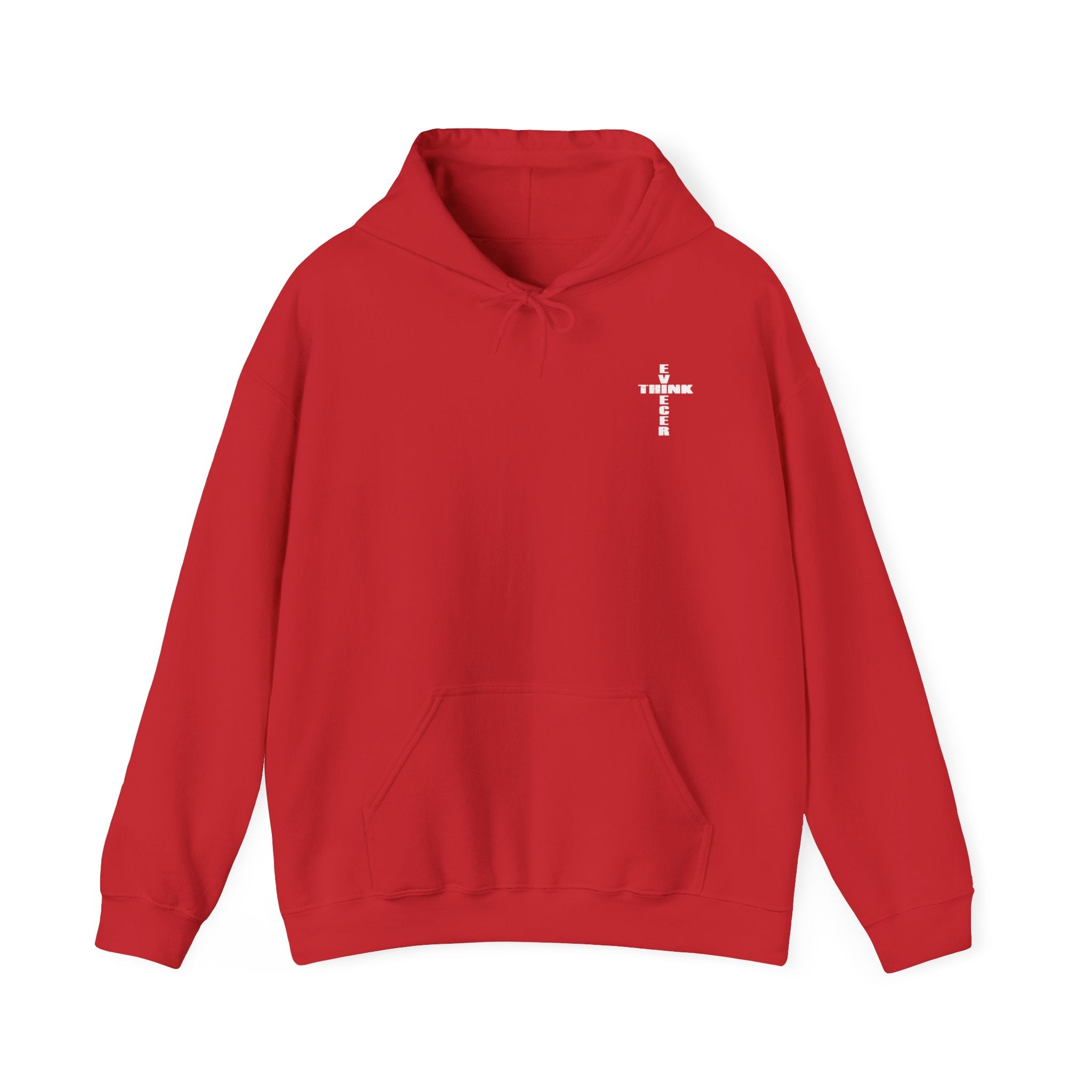 Think / Receive Small Cross Hoodie