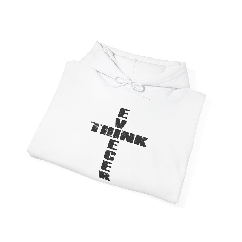 Think / Receive Cross Hoodie