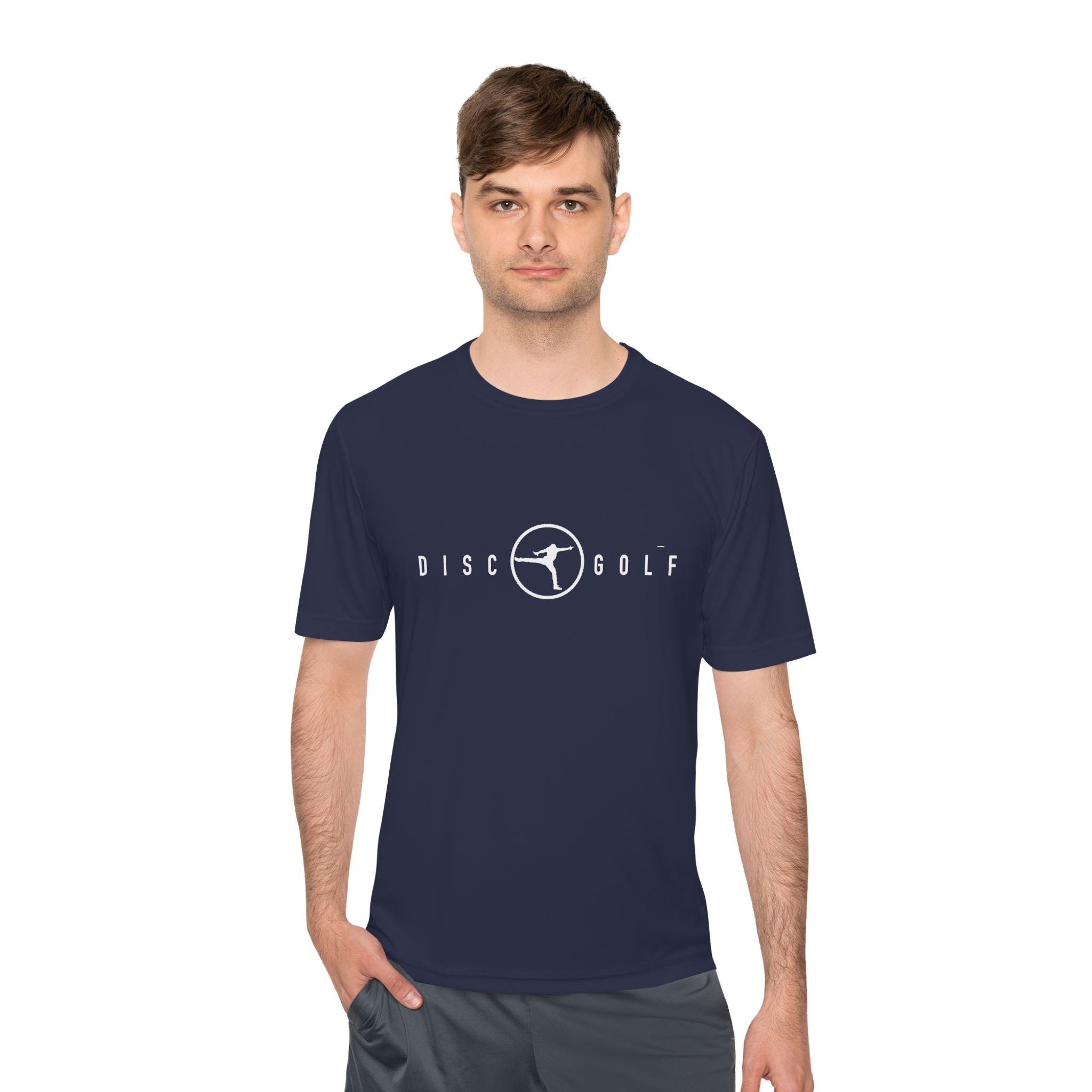 Disc Golf Man Performance Tee —  Moisture-Wicking Shirt ALT