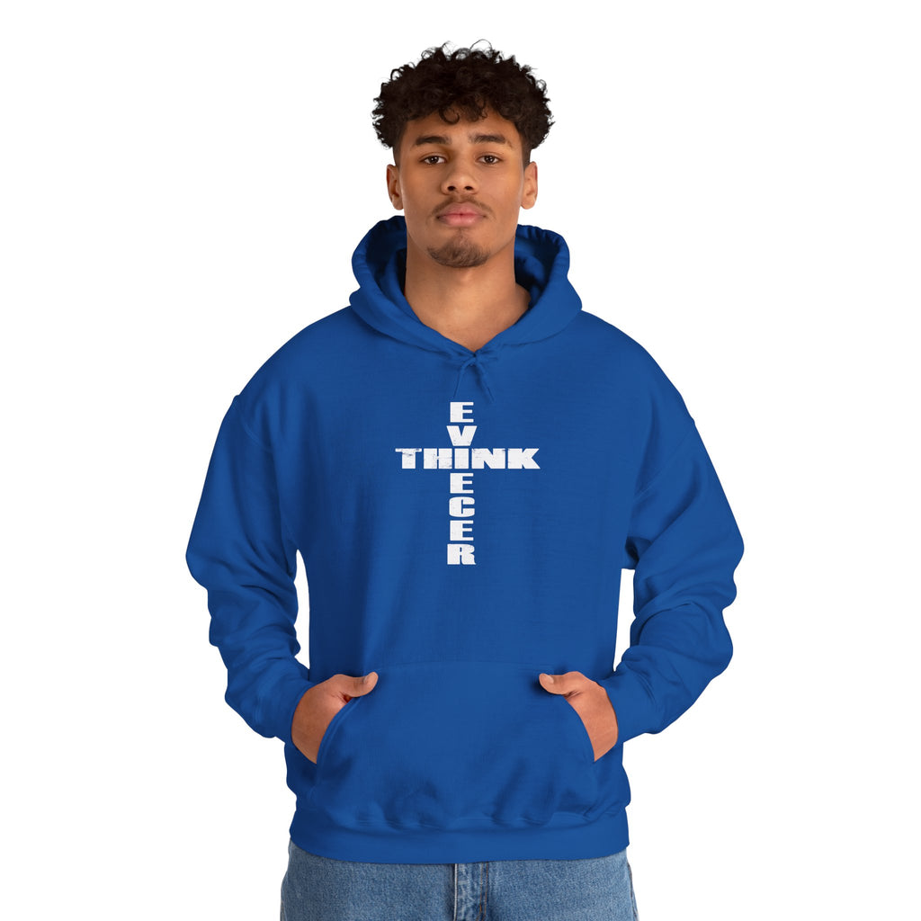 Think / Receive Cross Hoodie