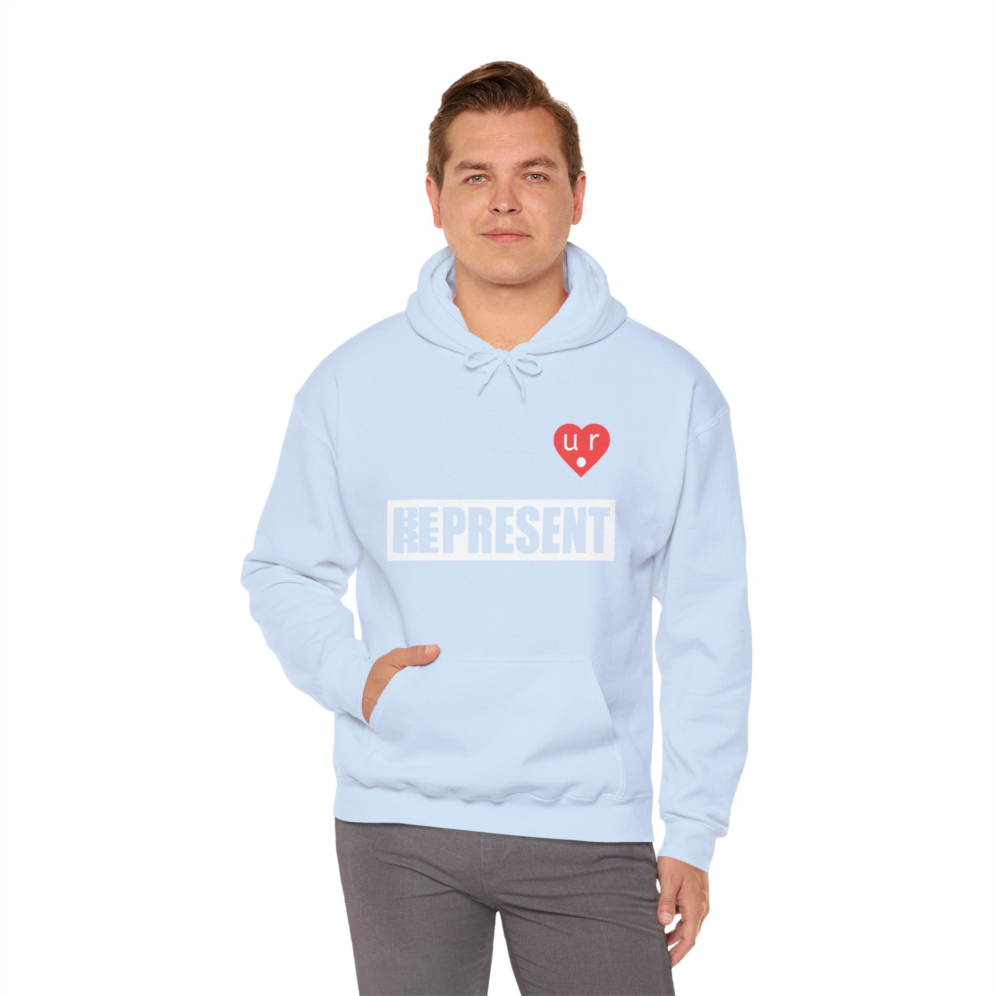Be Present Represent U R Here Hoodie