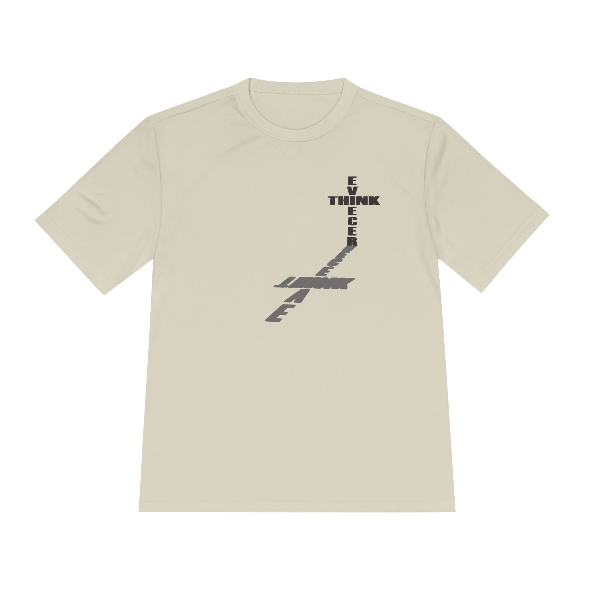 Think / Receive Small Cross Performance Tee —  Moisture-Wicking Shirt
