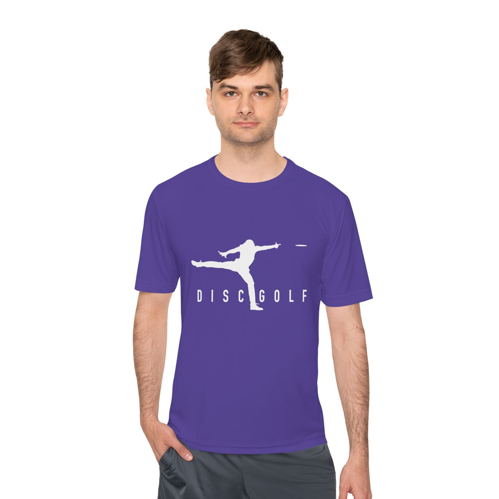 Disc Golf Man XLOGO Performance Tee —  Moisture-Wicking Shirt
