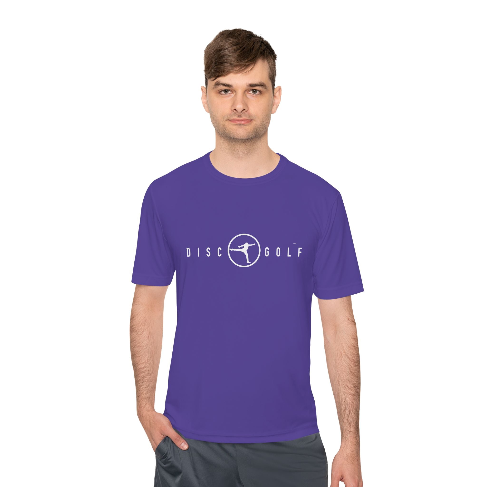 Disc Golf Man Performance Tee —  Moisture-Wicking Shirt ALT