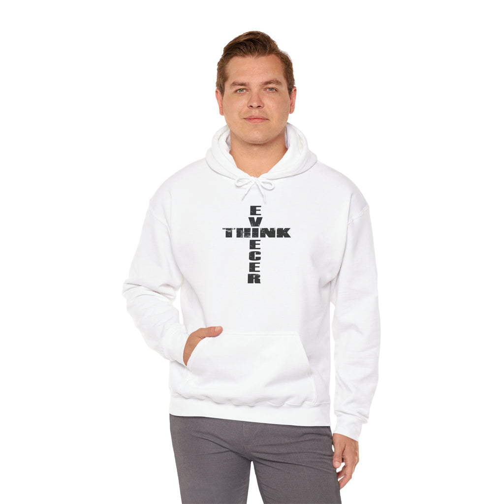 Think / Receive Cross Hoodie