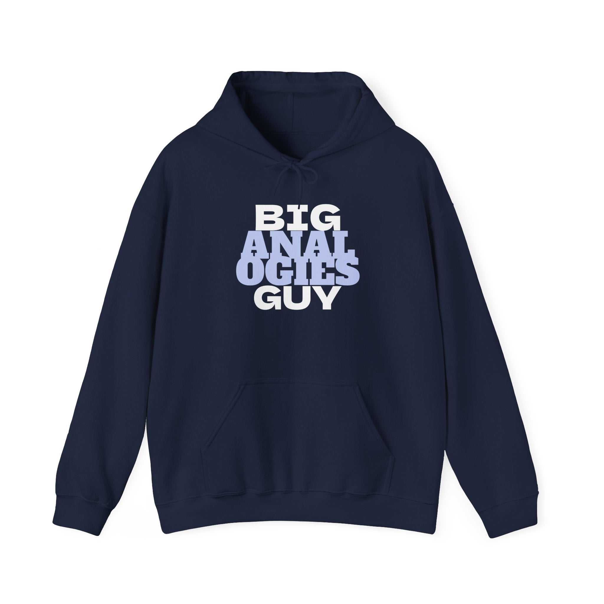 Big Analogies Guy Hoodie