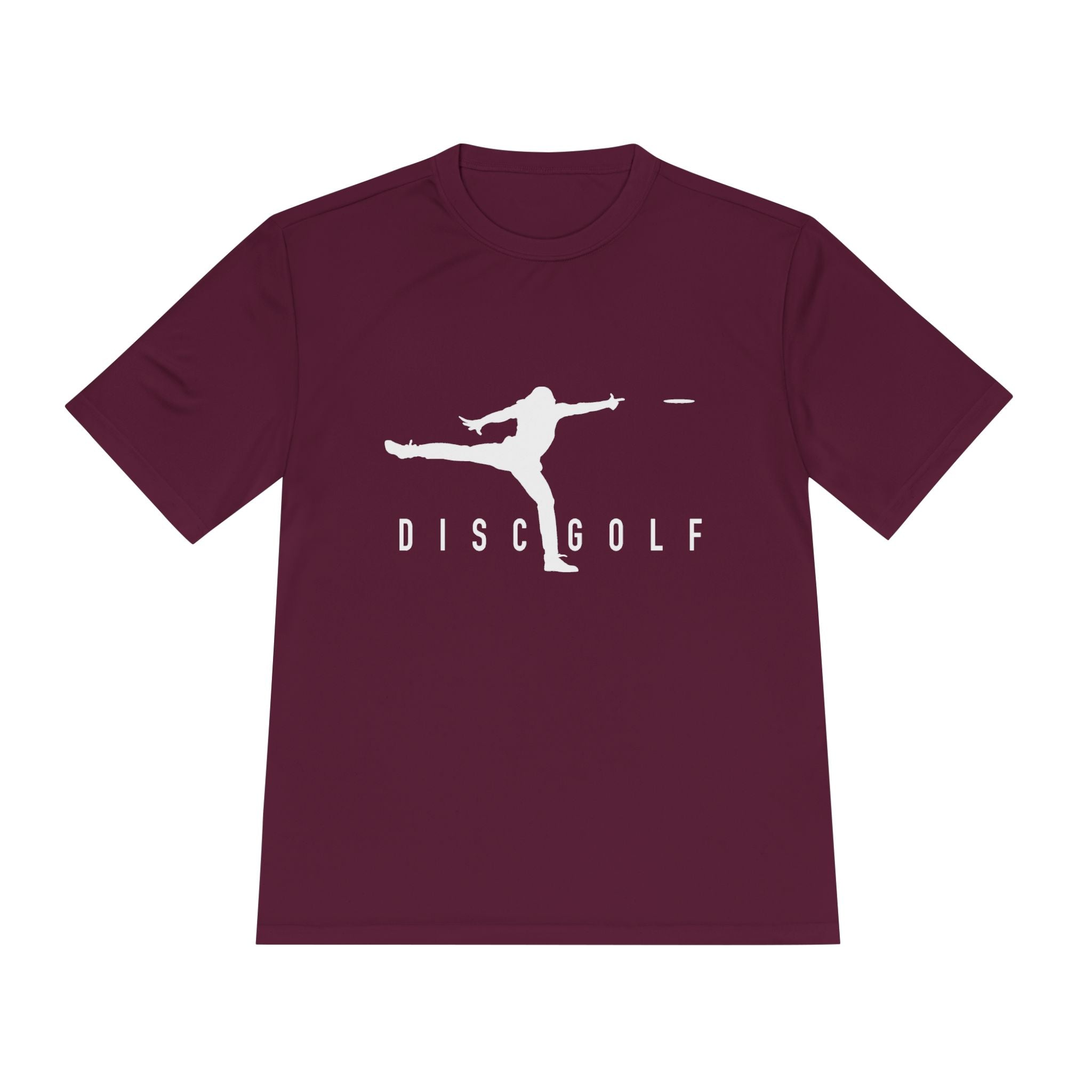 Disc Golf Man XLOGO Performance Tee —  Moisture-Wicking Shirt