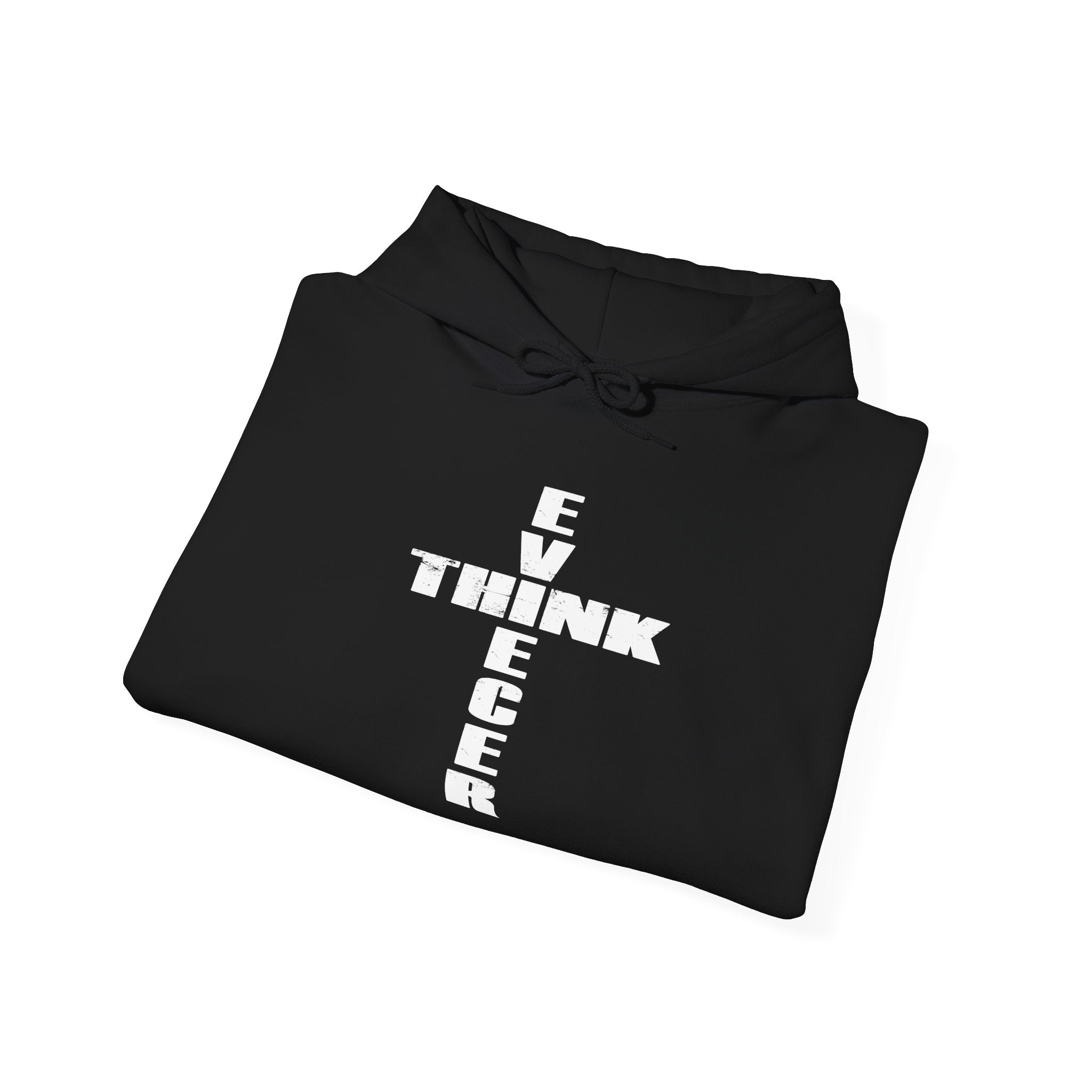 Think / Receive Cross Hoodie