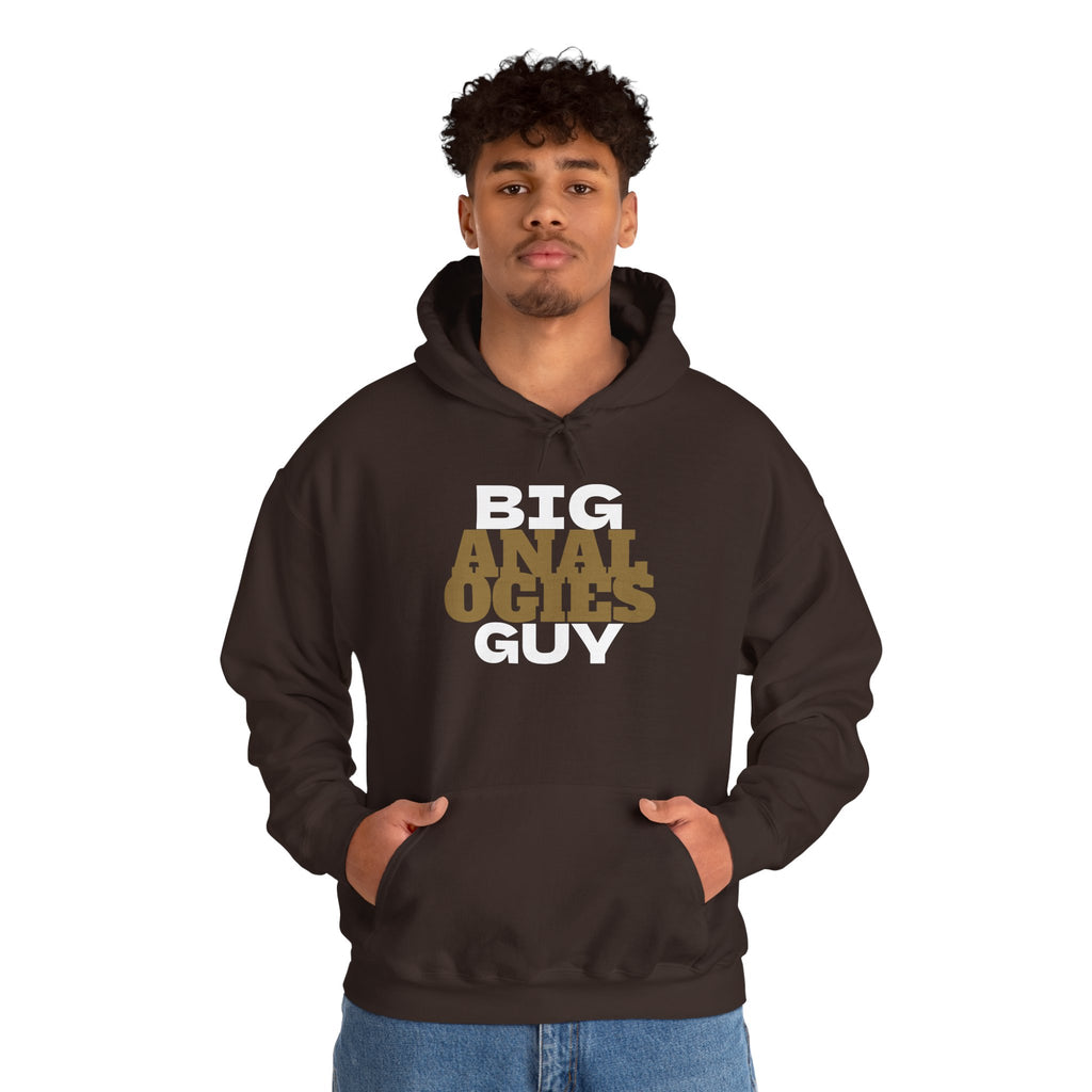 Big Analogies Guy Hoodie