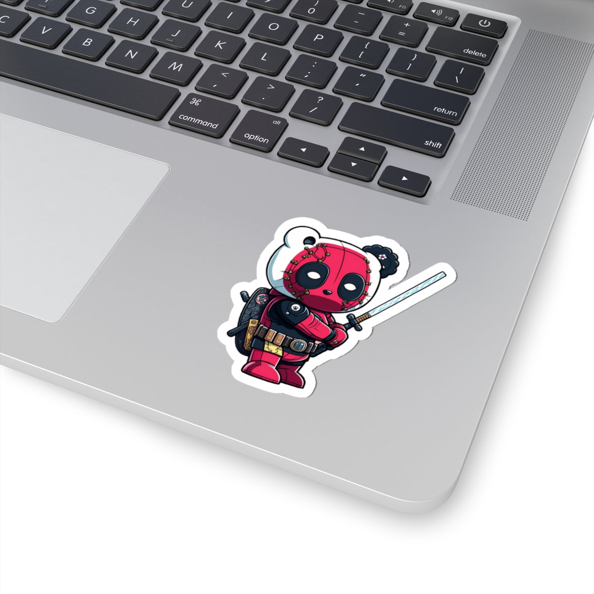 Hello Dead Kitty Cut Sticker — Silhouette Ace Logo