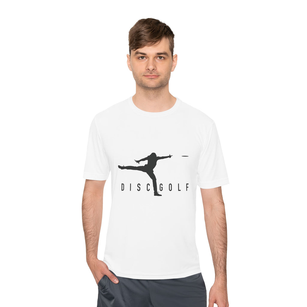 Disc Golf Man XLOGO Performance Tee —  Moisture-Wicking Shirt