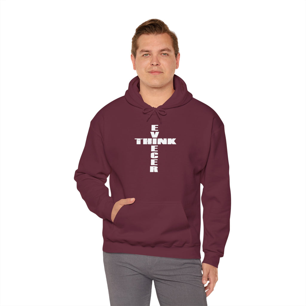 Think / Receive Cross Hoodie