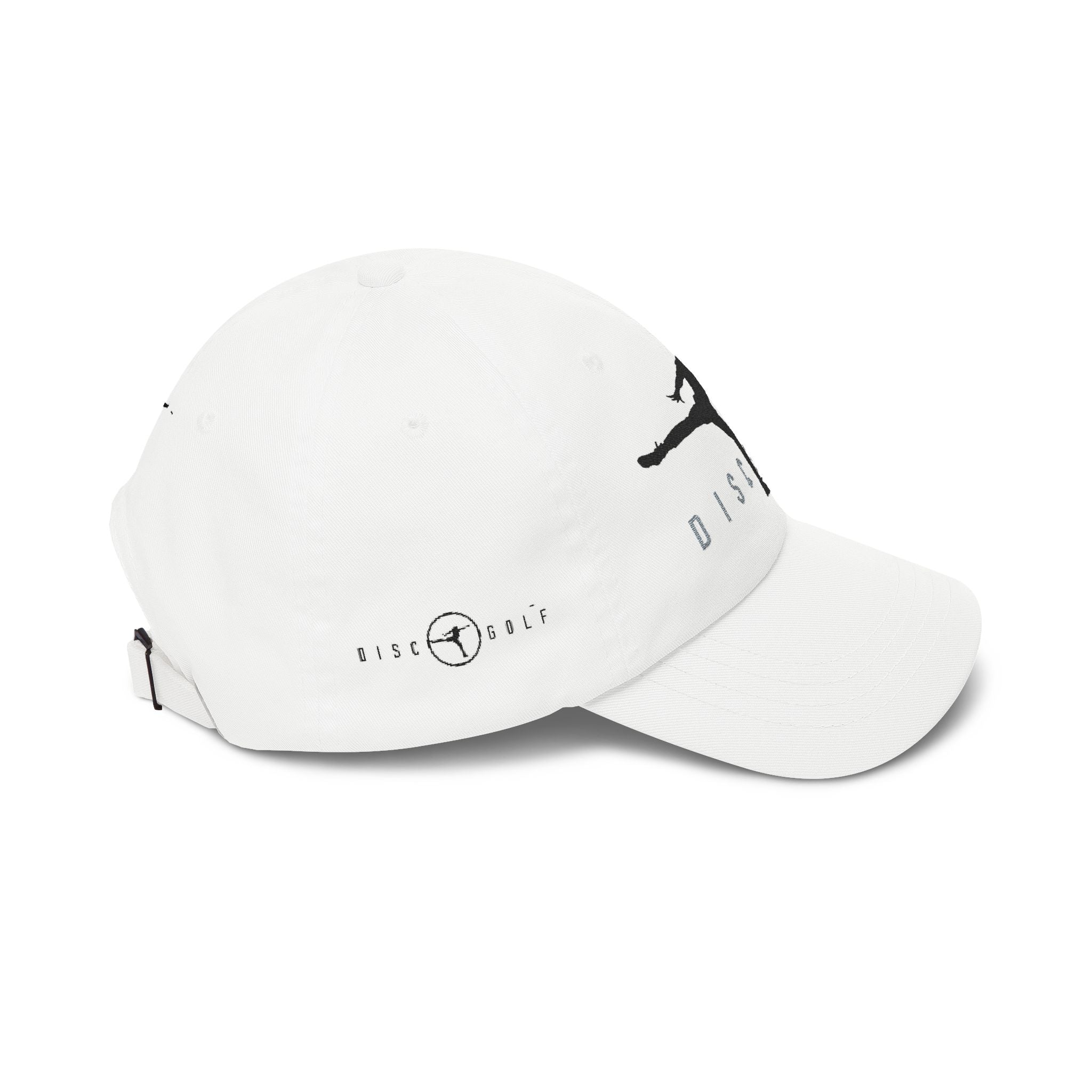 Disc Golf Dad Cap – Vintage Throwing Silhouette