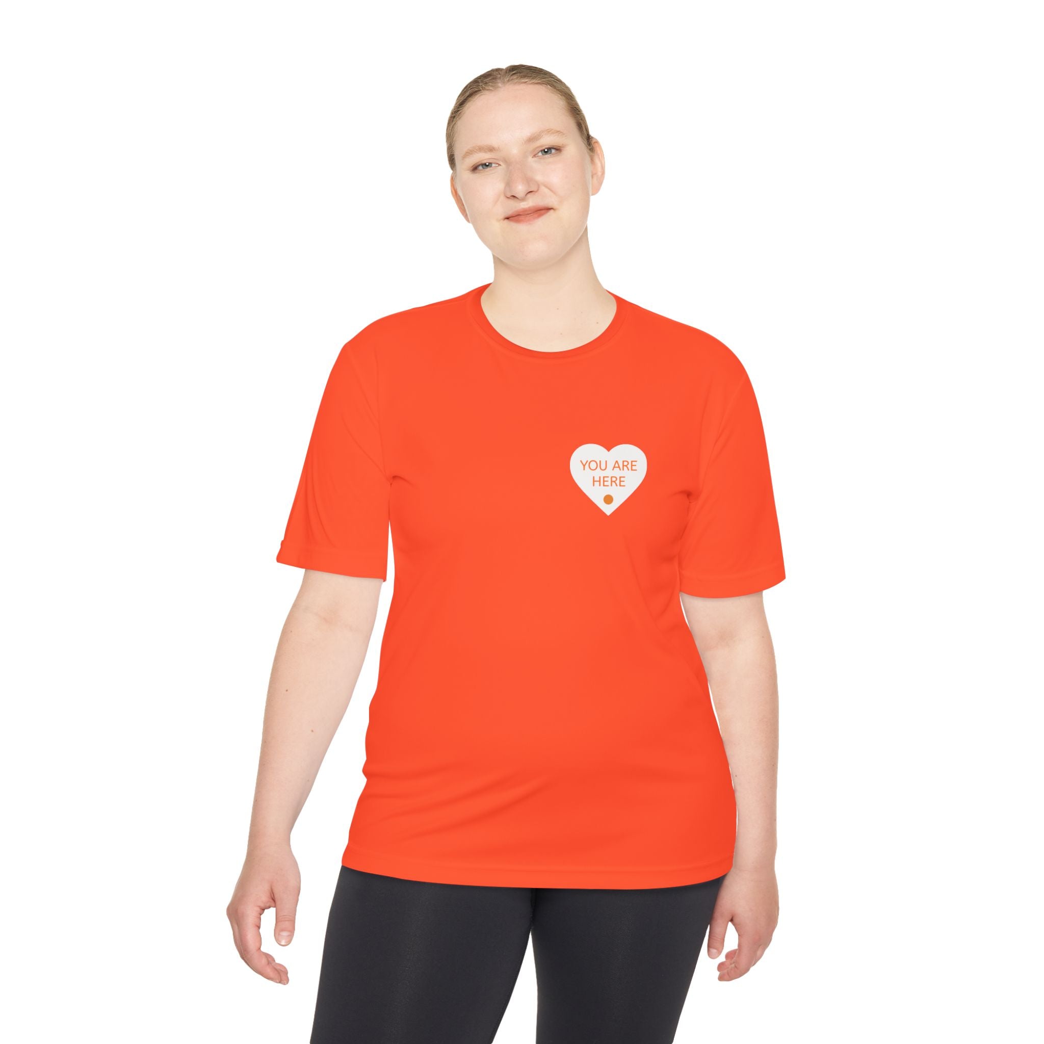 You Are Here Performance Tee —  Moisture-Wicking Shirt